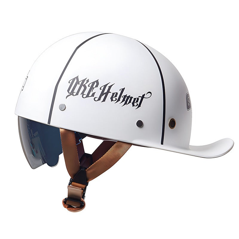 Men’s Motorcycle Helmet DOT Approved ABS Shell Lightweight 17