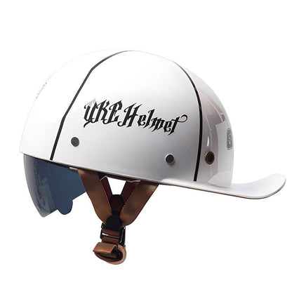 Men’s Motorcycle Helmet DOT Approved ABS Shell Lightweight 9