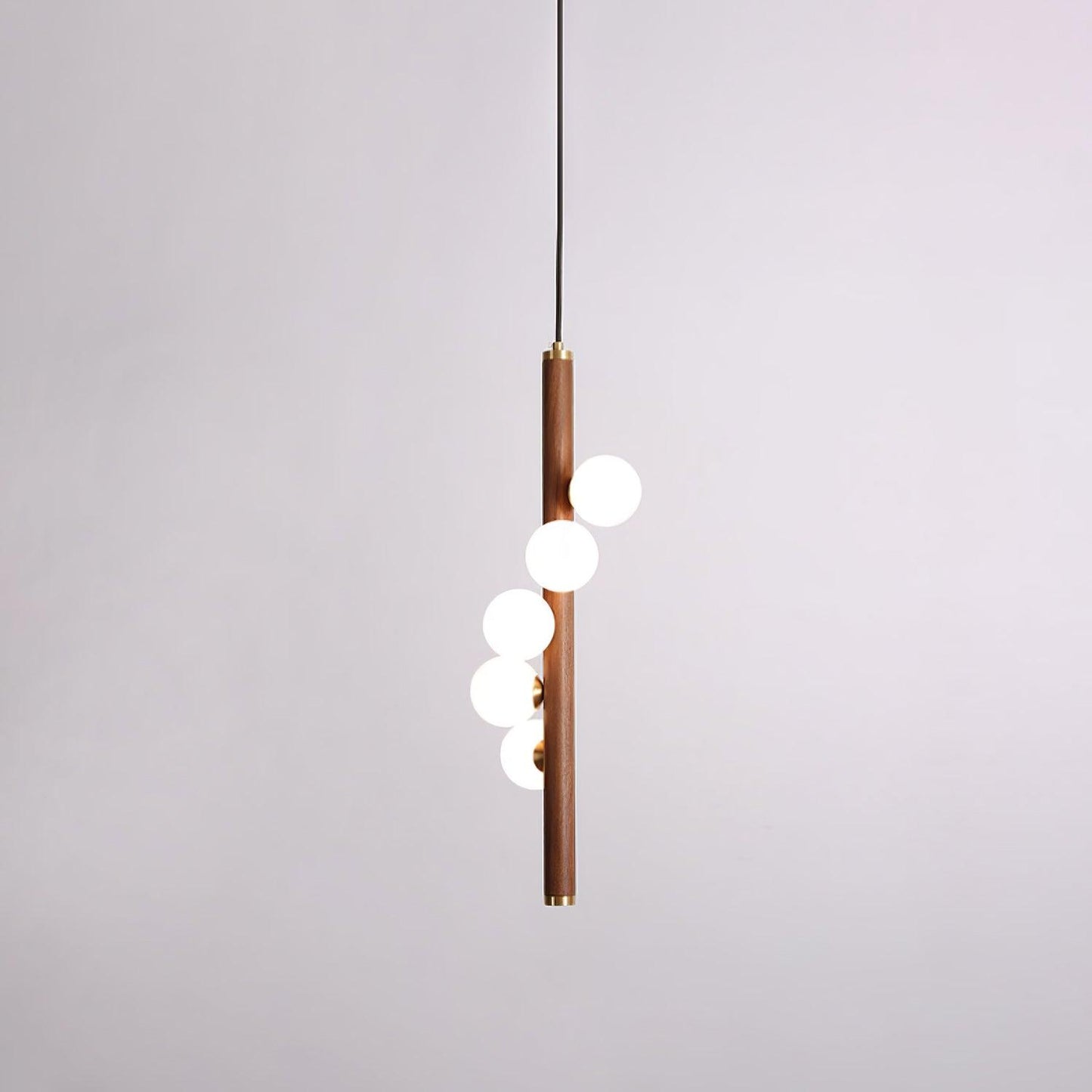 Merizon | Elegant Round Glass Pendant Light - Lusomart