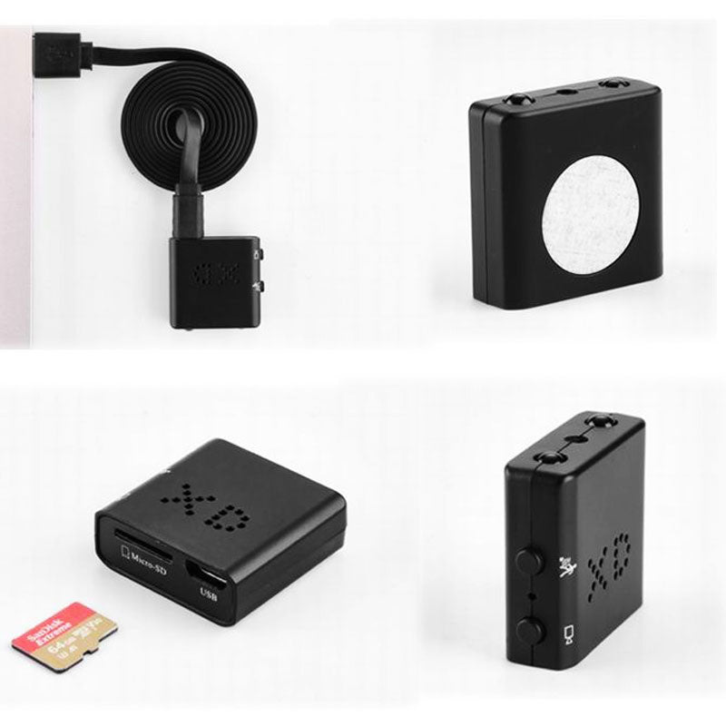 Mini HD Spy Camera with Night Vision and Audio