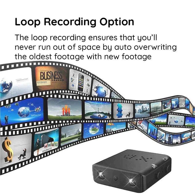 Compact Portable WiFi HD Camera With Audio