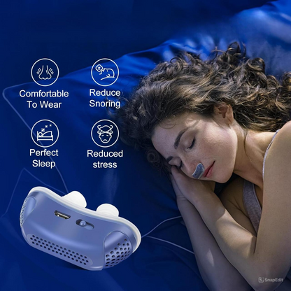 Micro CPAP sleep apnea machine for travel and anti-snoring - CPAP alternative 6
