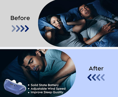 Micro CPAP sleep apnea machine for travel and anti-snoring - CPAP alternative 7