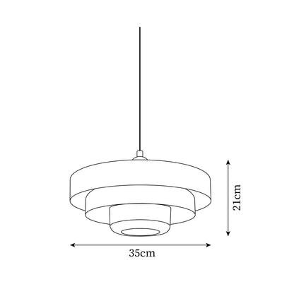 Industrial Style Metal Pendant Light