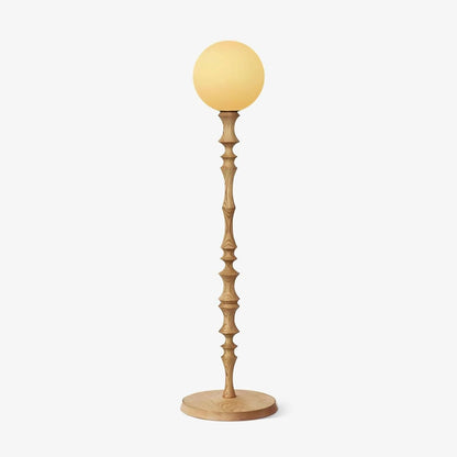 MifolaWood | Stylish Modern Fabric Floor Lamp with Natural Elegance 1