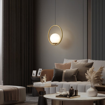 Sleek Contemporary Pendant Light With Simple Style
