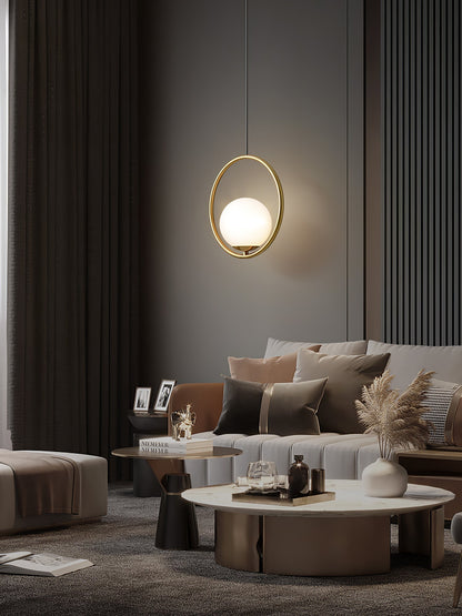 Sleek Contemporary Pendant Light With Simple Style