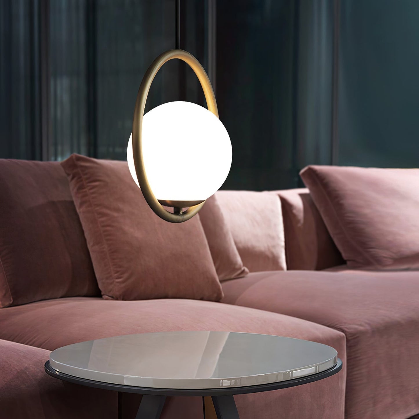 Sleek Contemporary Pendant Light With Simple Style