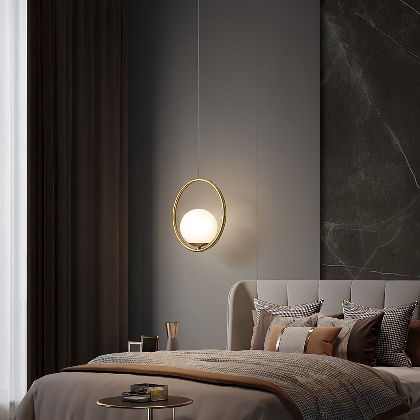 Sleek Contemporary Pendant Light With Simple Style