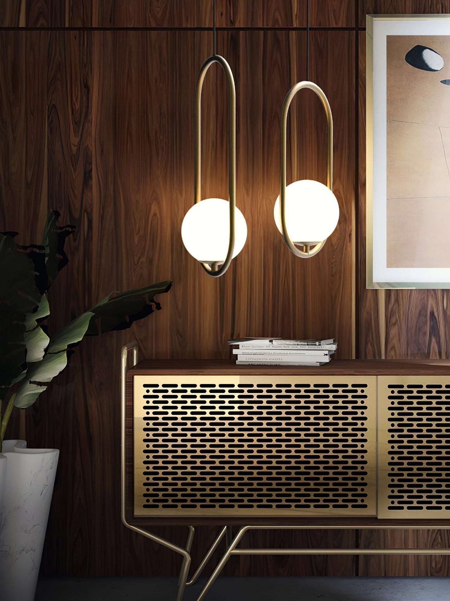 Sleek Contemporary Pendant Light With Simple Style