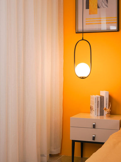 Sleek Contemporary Pendant Light With Simple Style