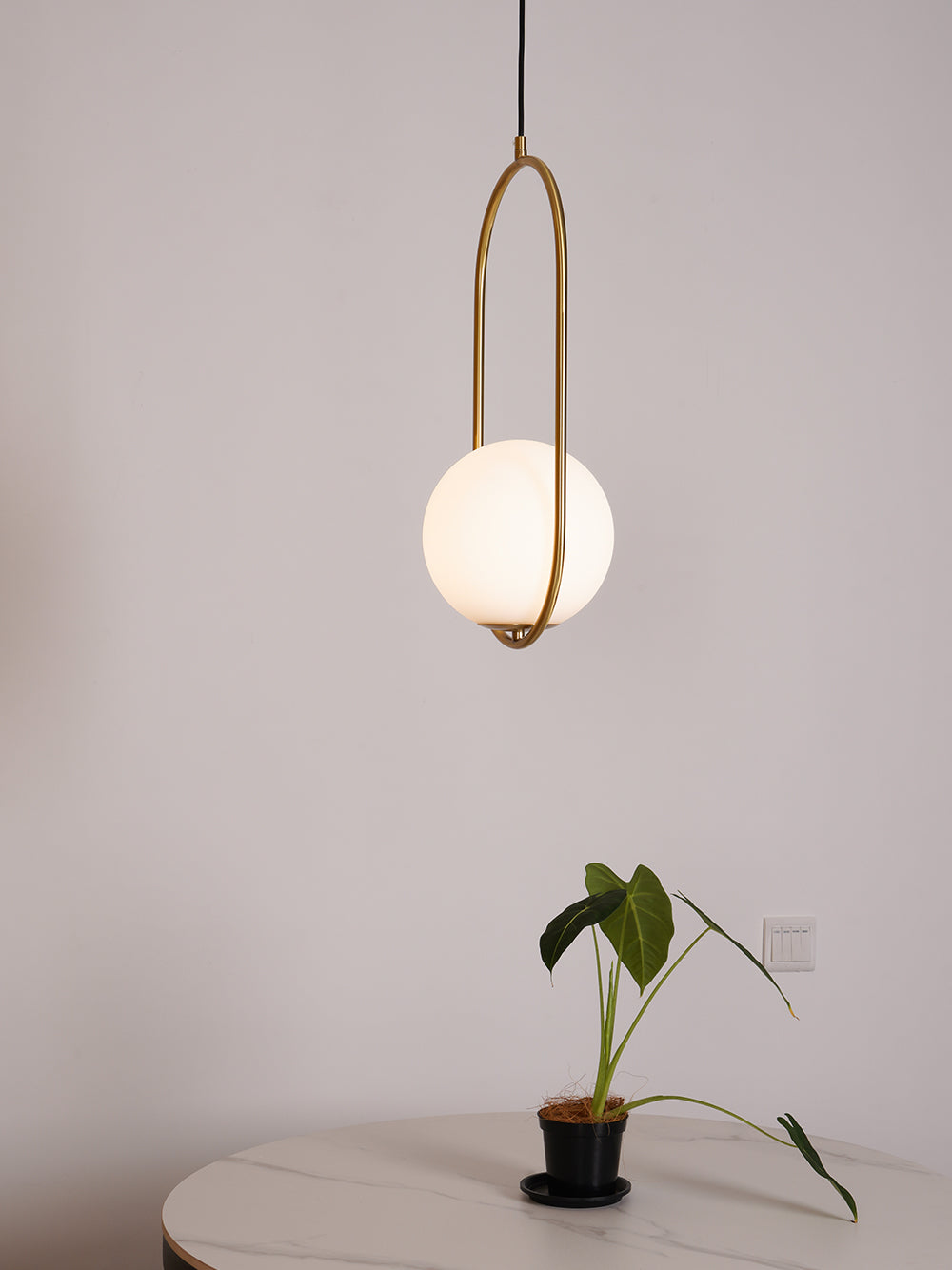 Sleek Contemporary Pendant Light With Simple Style