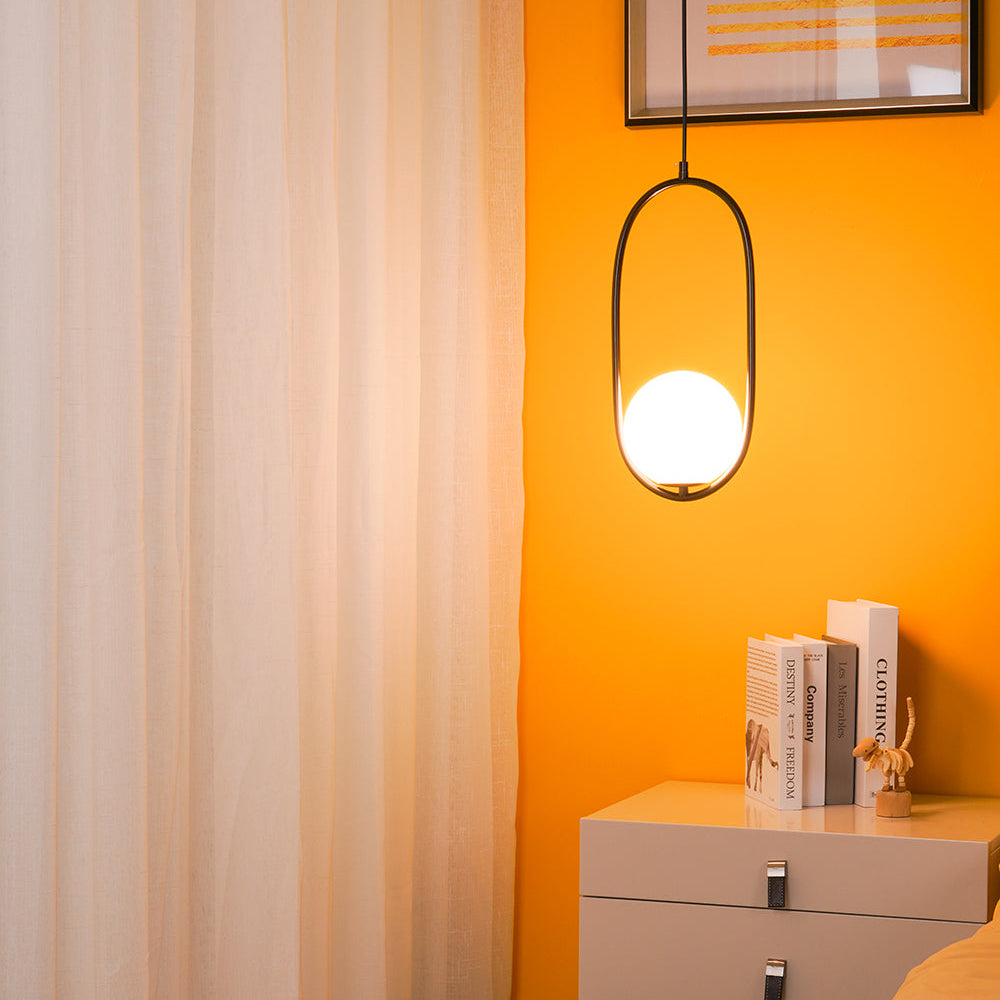 Sleek Contemporary Pendant Light With Simple Style