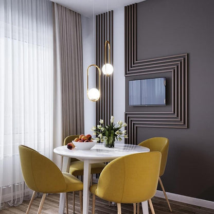 Sleek Contemporary Pendant Light With Simple Style