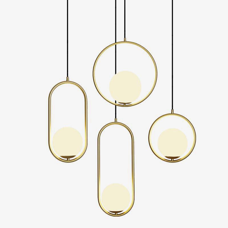 Sleek Contemporary Pendant Light With Simple Style