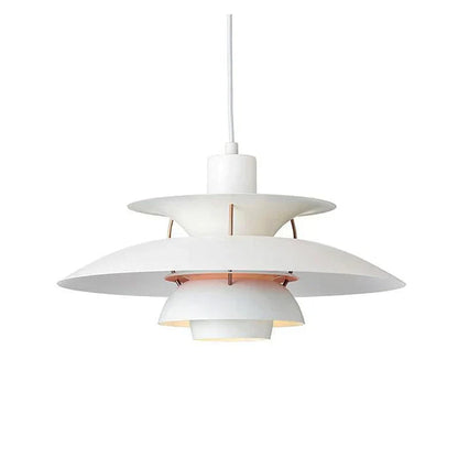Vibrant Multi Tiered Glass Pendant Light