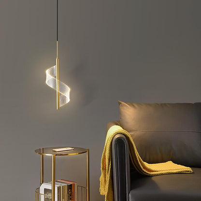 Stylish Spiral Hanging LED Light