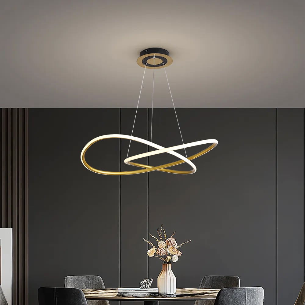 Circular Modern Hanging LED Light