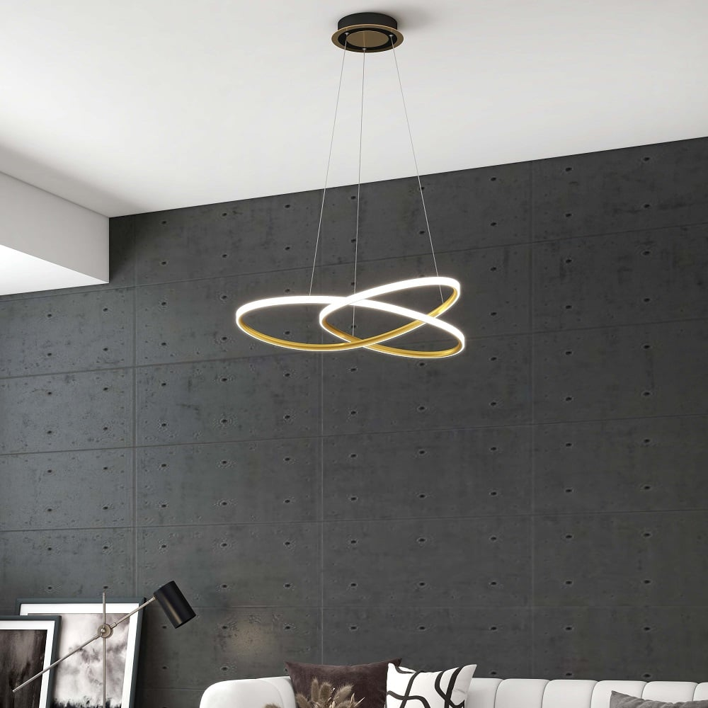 Circular Modern Hanging LED Light