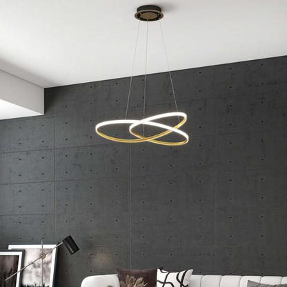 Circular Modern Hanging LED Light