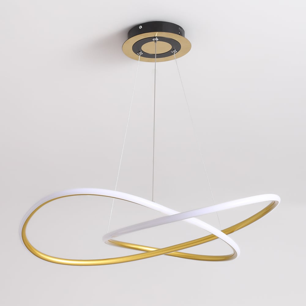 Circular Modern Hanging LED Light - Lusomart