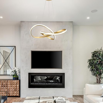 Circular Modern Hanging LED Light