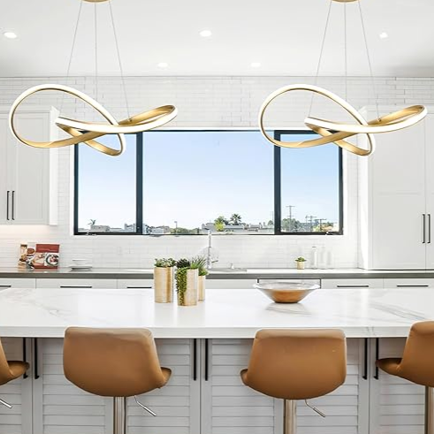 Circular Modern Hanging LED Light