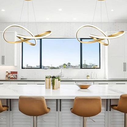 Circular Modern Hanging LED Light