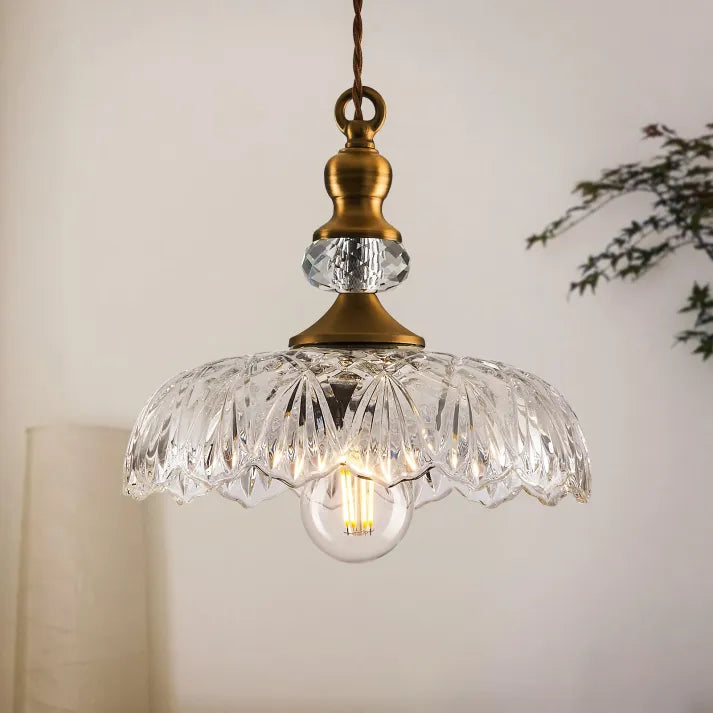 Classic Crystal Drop Ceiling Light