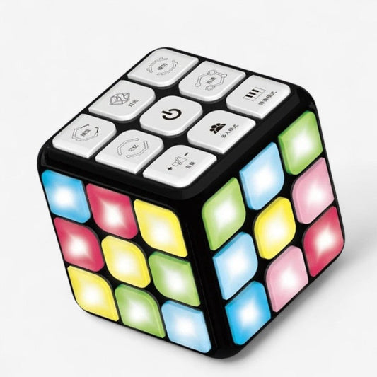 Fun Brain Puzzle Cube for Kids Learning Games - Lusomart