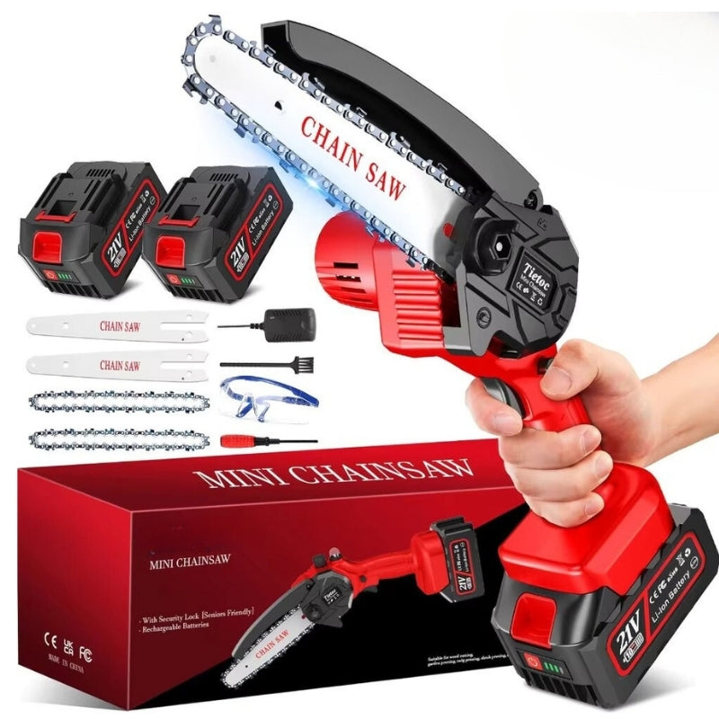 Portable Powerful Battery Chainsaw - Lusomart