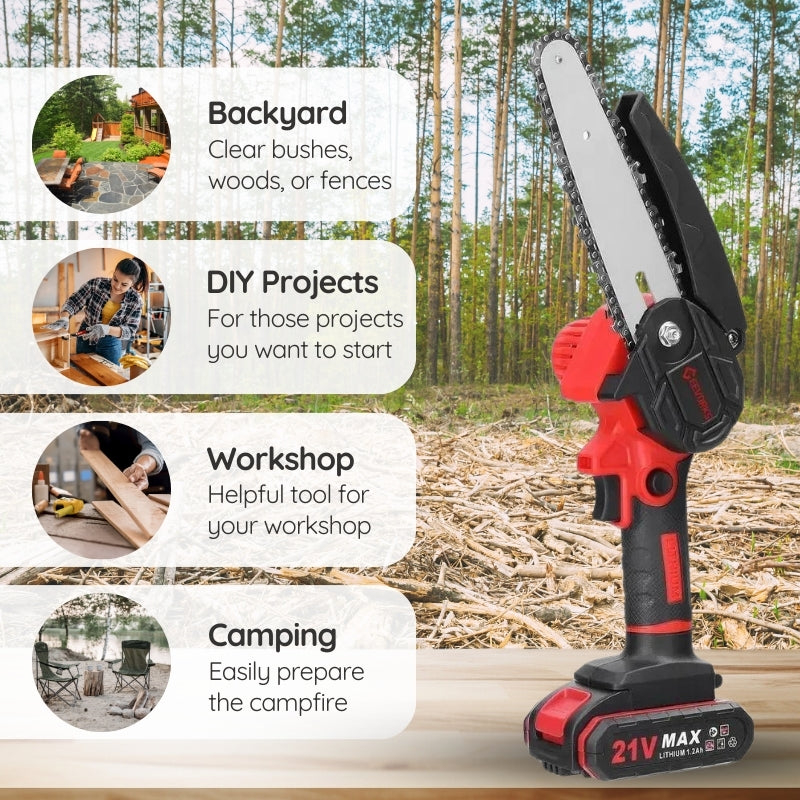 Portable Powerful Battery Chainsaw