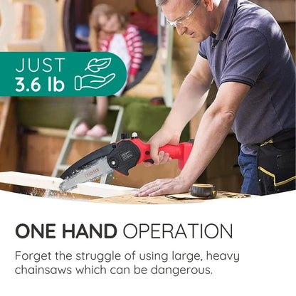 Portable Powerful Battery Chainsaw