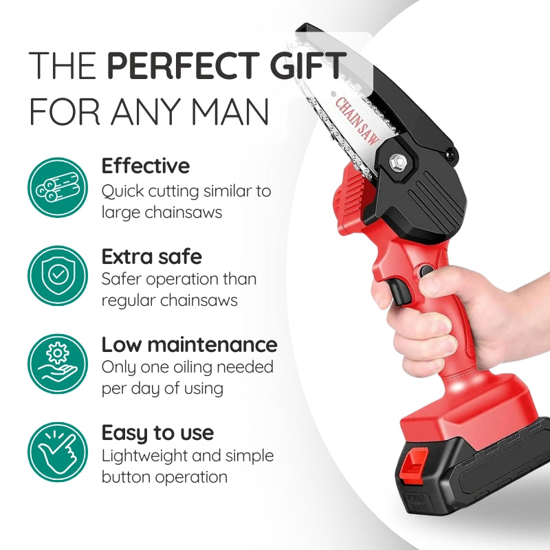 Portable Powerful Battery Chainsaw