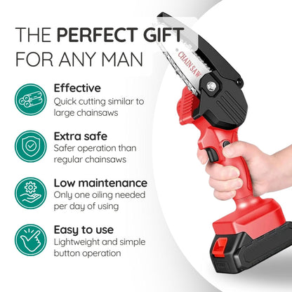 Portable Powerful Battery Chainsaw