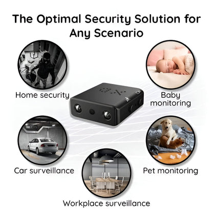 Small HD Security Camera Motion Detector Recorder