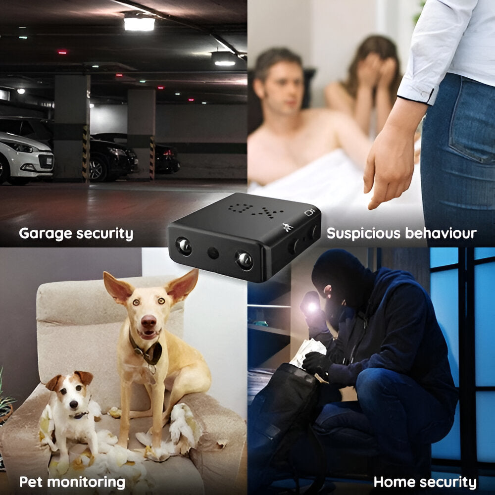 Small HD Security Camera Motion Detector Recorder