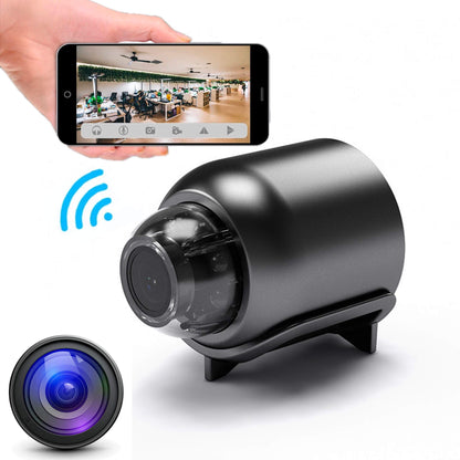 Compact 1080P WiFi Security Camera with Wide Night View