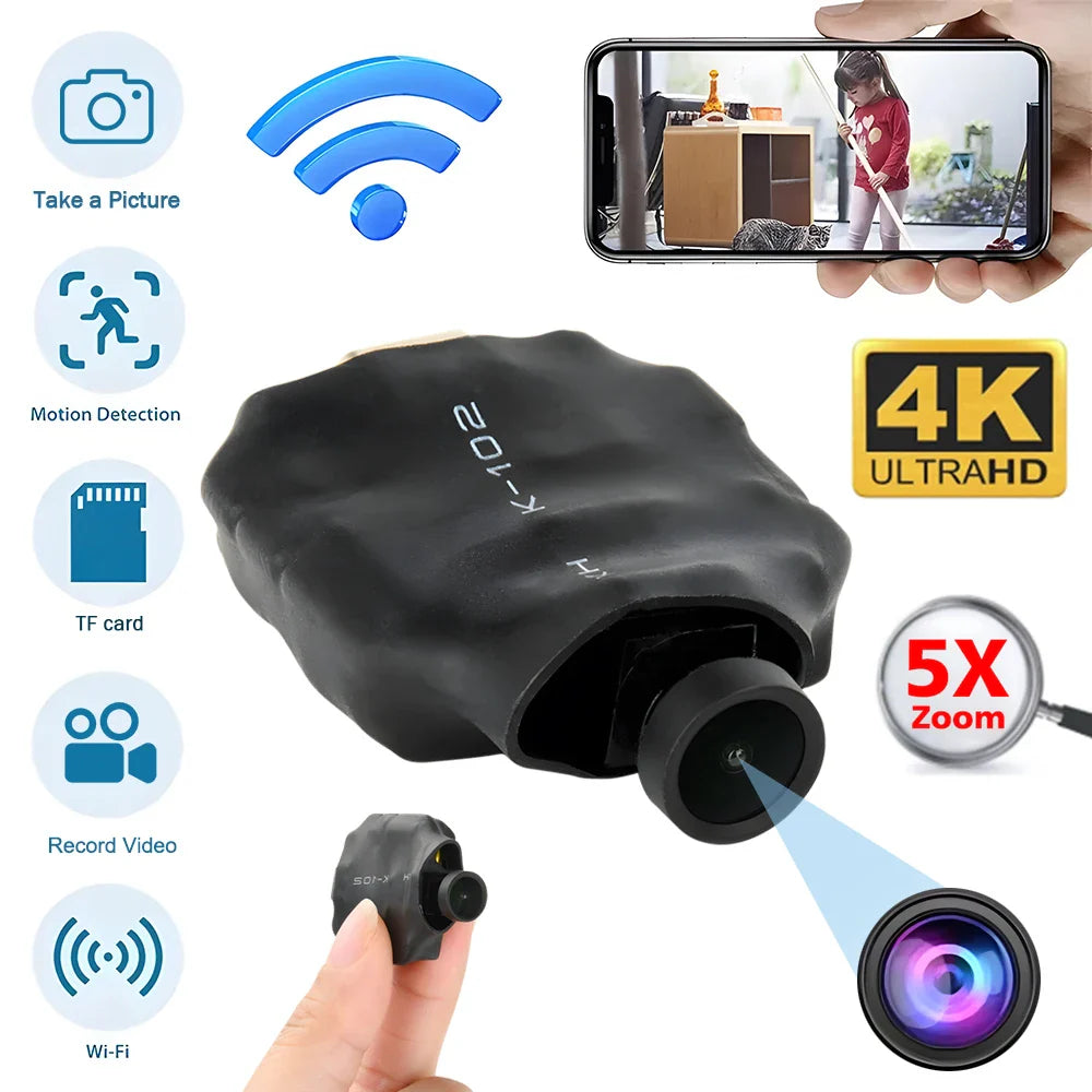 Compact WiFi Home Security Camera System