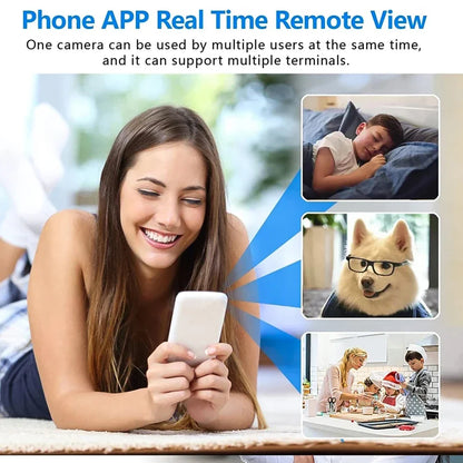 Compact WiFi Home Security Camera System