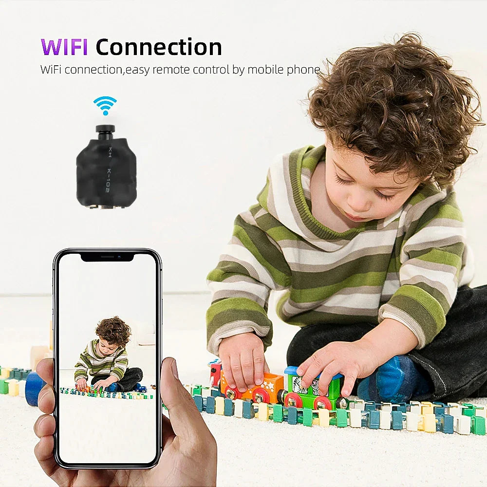 Compact WiFi Home Security Camera System