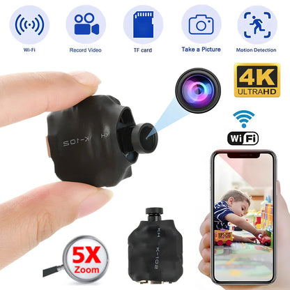 Compact WiFi Home Security Camera System