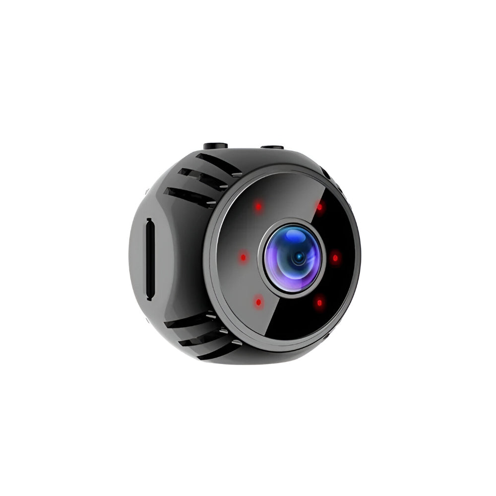 Compact WiFi Home Security Camera with Night Vision