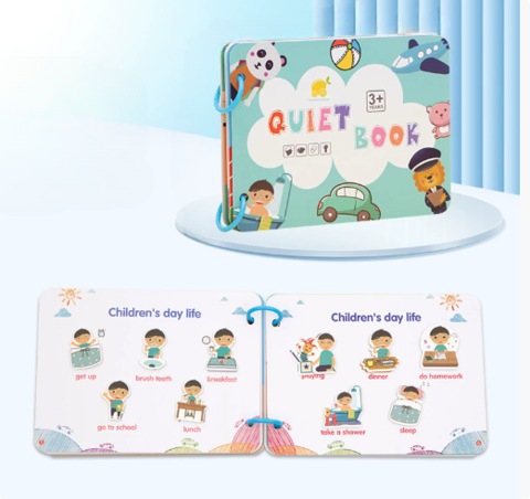 Mini Activiteitenboek voor Kinderen – Interactief Creatief Leren en Motorische Vaardigheden – Veilig Karton, Geschikt voor 3 Jaar en Ouder, 20 Thema's 7
