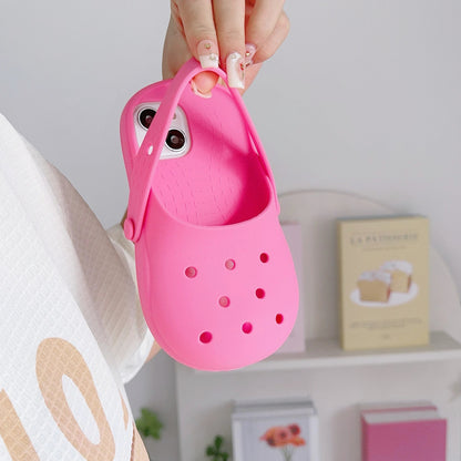 Mini Slippers | Shockproof iPhone Case with Unique Design – Durable Silicone Protection for Fun Style 3