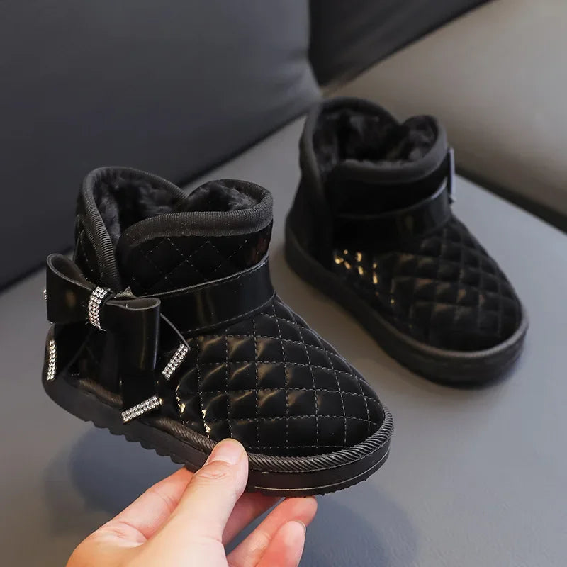 Mini Snow Boots for Girls with Non-Slip Bottom – Warm, Cozy, and Stylish for Winter Adventures 3