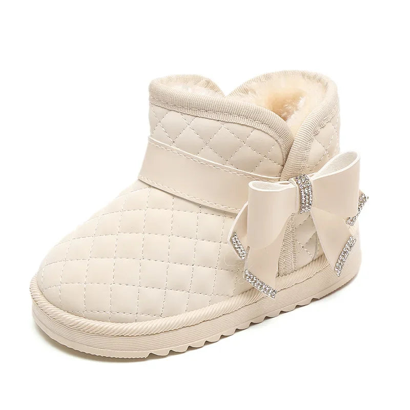 Mini Snow Boots for Girls with Non-Slip Sole – Warm, Comfortable, and Stylish for Winter Adventures 4