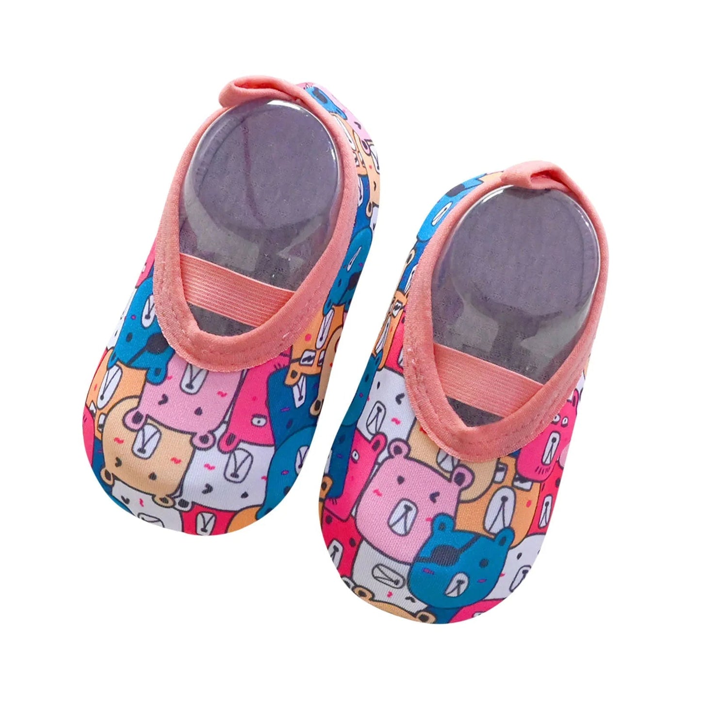Mini Water Shoes for Kids - Soft and Comfy, Safe for Beach and Water Activities - Cotton Blend with Rubber Sole 10