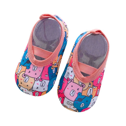 Mini Water Shoes for Kids - Soft and Comfy, Safe for Beach and Water Activities - Cotton Blend with Rubber Sole 10