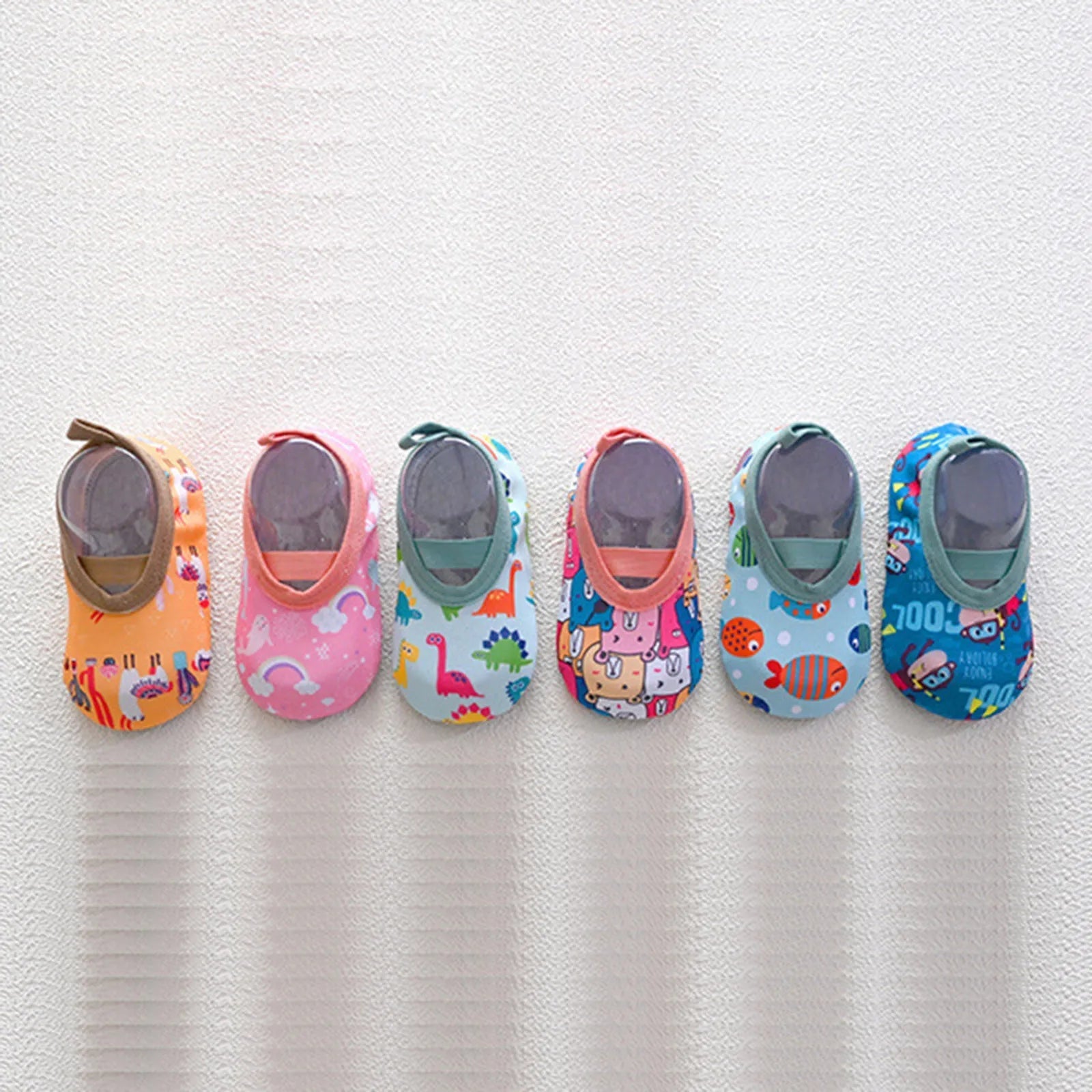 Mini Water Shoes for Kids - Soft and Comfortable, Safe for Beach and Water Activities - Cotton Blend with Rubber Sole 6
